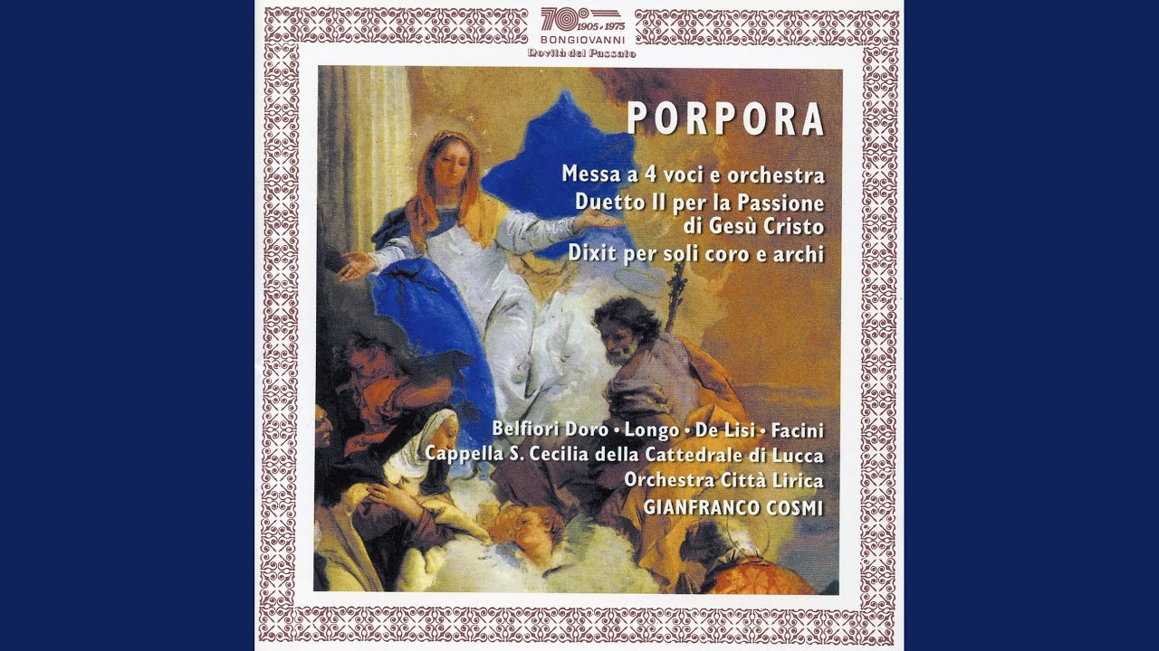 Guarda Mass a 4 in D Major: Qui tollis (Bass, Chorus) su YouTube