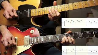 How To Play - Hotel California - Guitar Solo [Tab+Backing - Track]