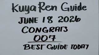 June 18 2026 Congrats 007 Best guide today all draws 3D lotto