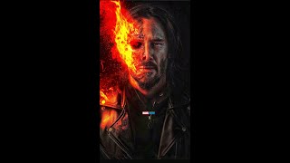 Keanu Reeves as Ghost rider || Marvel studios || Ghost rider ft Deadwood 2022 a fanmade