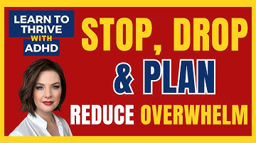 ADHD Time Management: Stop, Drop & Plan Your Day | Ep.112 Learn To Thrive W/ ADHD | Coach Mande John