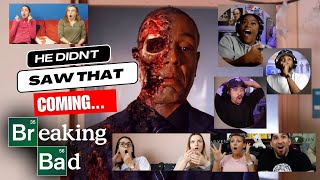 Breaking Bad 🤯🔥🤯 Most Shocking Scene: Gus's Death Reaction #reaction #breakingbad Resimi