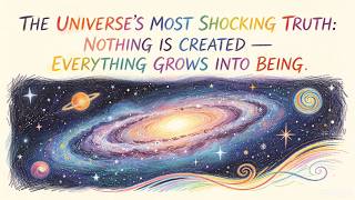 The Universe’s Most Shocking Truth Nothing Is Created , Everything Grows Into Being