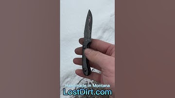 🤯 EDC Fixed Blade #knifemaking