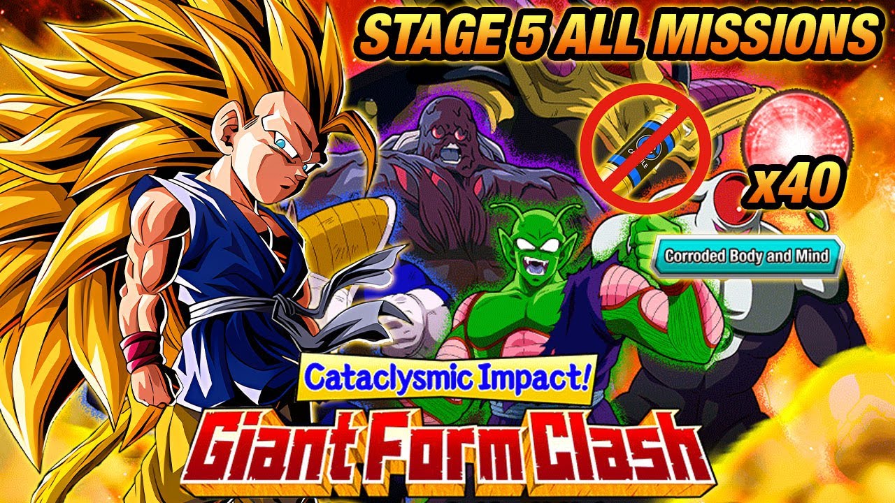 5-й этап «Столкновения гигантских форм»! 40 сфер силы, 5 миссий «Разъеденное тело и разум» и «Ник...