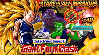 Giant Form Clash Stage 5! 40 STR Orbs, 5 Corroded Body and Mind and No Items Missions!