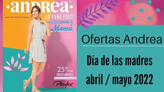 Catálogo Andrea Outlet abril/mayo 2022✨ llegaron las rebajas ropa ,calzado  y accesorios 📢#andrea - YouTube