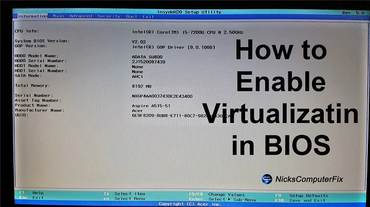 Virtual machine Windows 10 tutorial " Enable VM in your Computer BIOS" Free & Easy