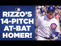 Best atbat of the year anthony rizzo goes deep after fourteen pitch ab