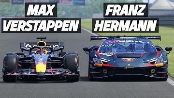 How Fast Is VERSTAPPEN’s GT3 Car Compared To His F1 Car?