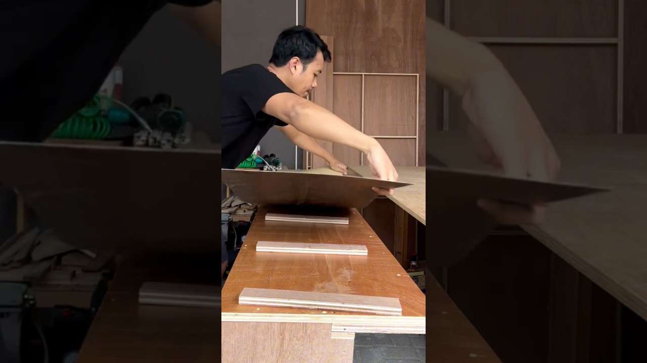 how to stick HPL/formica to plywood with glue 