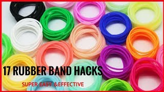 17 Rubber Band Hacks To Simplify Your Life17 Diy Simple Life Hacks With Rubber Bands