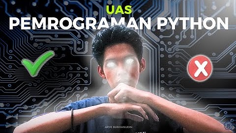 Tugas UAS Mata Kuliah Pemrograman Python