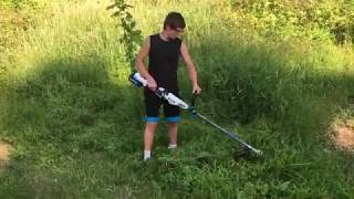 Hart 40V Cordless String Trimmer Review, Putting it to the test!!