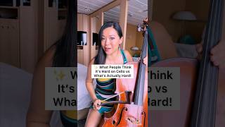 😳😱What People Think Is Hard On The Cello Vs What’s Actually Hard!