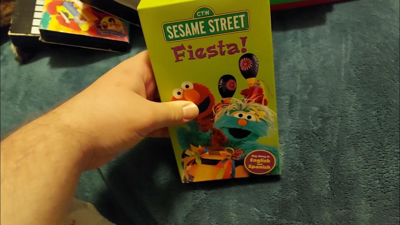 my sesame street vhs and dvd collection YouTube