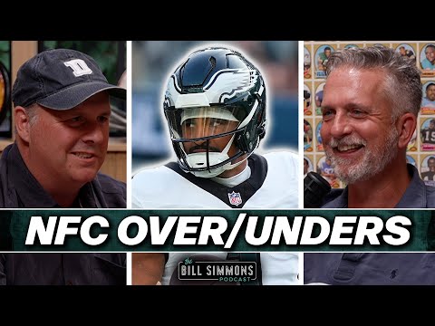 The Annual NFC Over/Unders With Cousin Sal | The Bill Simmons Podcast