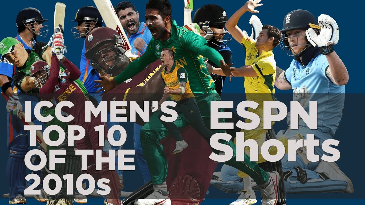 Top 10 performances in ICC tournaments in the 2010s