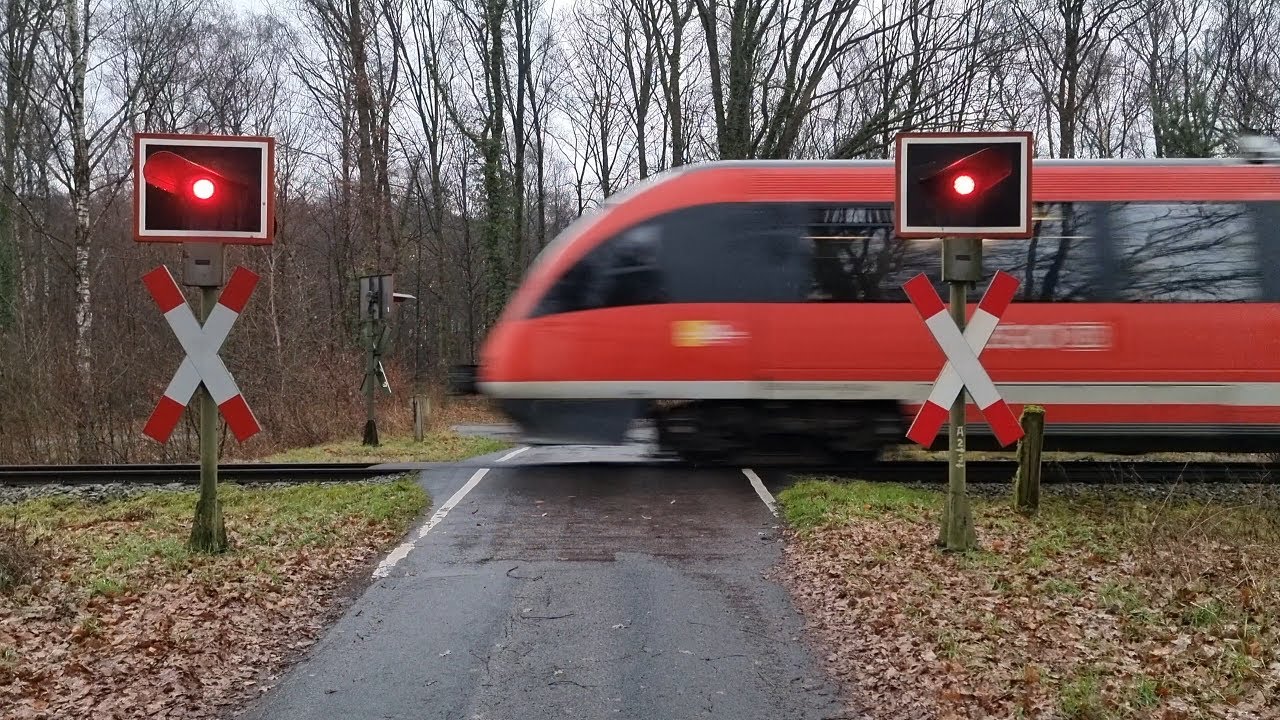 Blinklicht BÜ mit Wecker in Dülmen