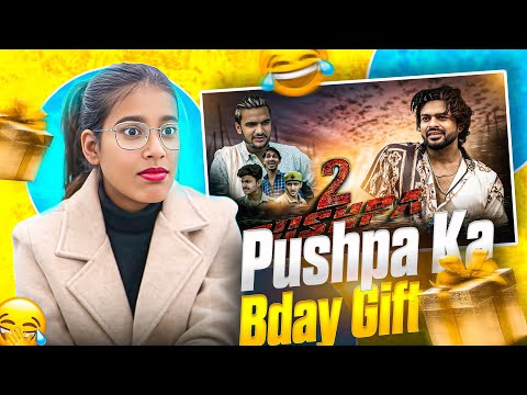 pushpa 2 spoof | 4boydown | comedy video | Reaction Girl Video