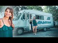 Campingcar ultime hymer b544 avec un dtail incroyable au sol  van tour