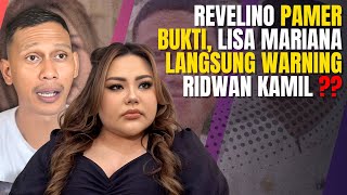 Revelino Pamer Bukti, Lisa Mariana Langsung Warning Ridwan Kamil ??