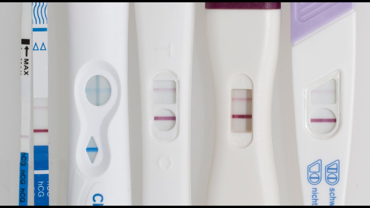 2 schwach schwangerschaftstest streifen Schwangerschaftstest: Zwei