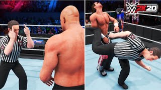 When Referees Fight Back - WWE 2K20 - Top 10