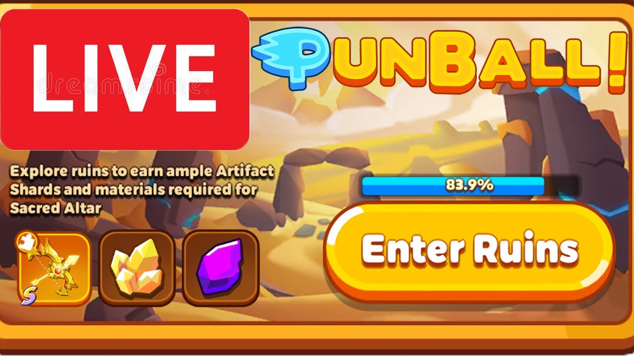 🔴 Today Apollo's Ruins Complete Live |  PunBall Season 7 | Ticket 2 Ride Gaming