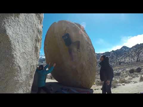 Beta Video for climb Soul Slinger Right v8, Bishop