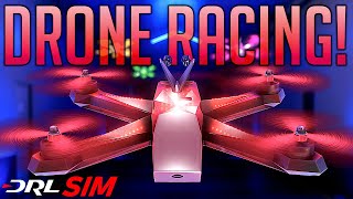 Can I fly a Racing DRONE?! Drone Racing League Simulator! | KuruHS screenshot 2