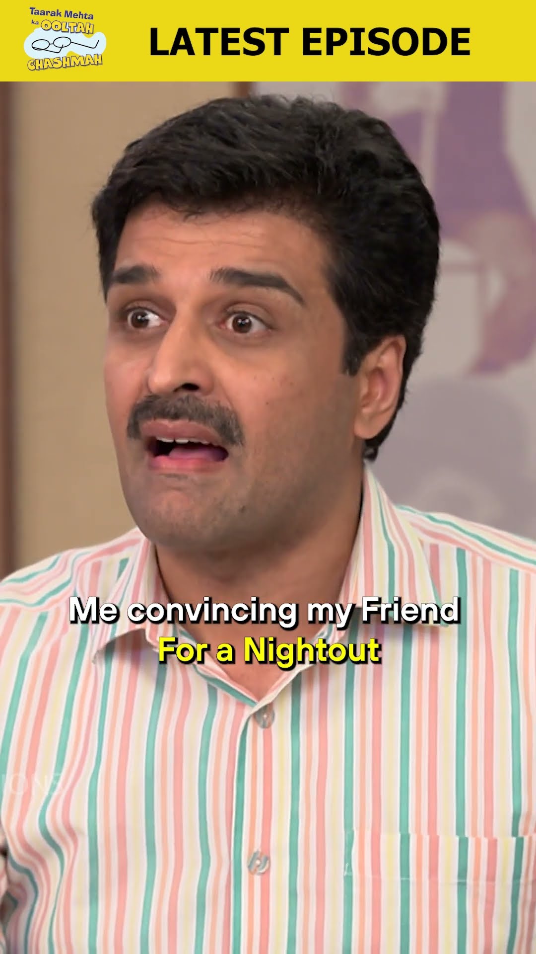 Me convincing my Friend For a Nightout #tmkoc #comedy #relatable #shorts #comedyvideo #trendingshort