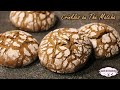 Recette des Biscuits Craquelés ou Crinkles au Thé Matcha, Chocolat Blanc et Vanille