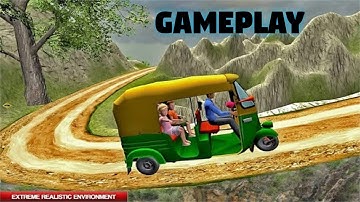 Mountain Auto Tuk Tuk Rickshaw - Android Gameplay - Door To Apps