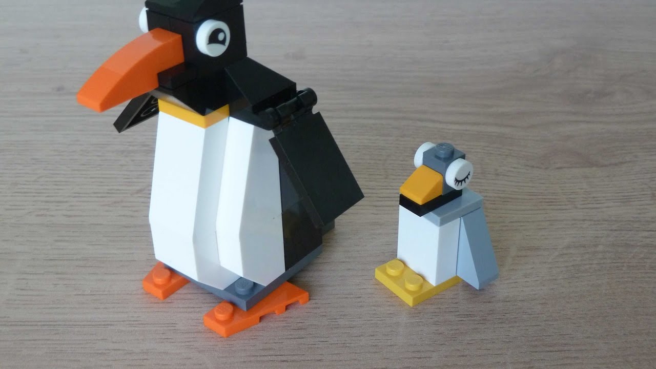 cruzar dulce Telemacos LEGO CLASSIC 10695 How to build a Penguin - YouTube