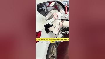 Robot đổ xăng tại Vũ Hán - Trung Quốc  #youtubeshorts #shortsvideo #shortvideo