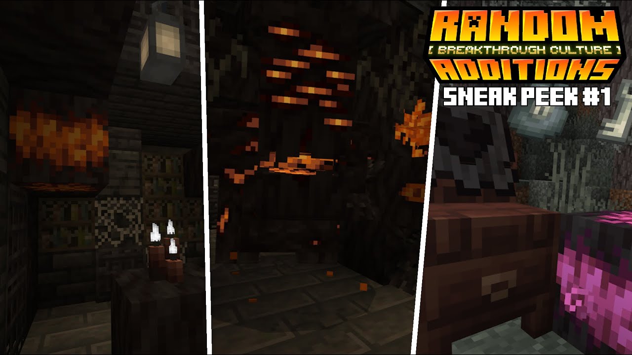 PALE BUNKER, CRACKLING, CULTURE TEMPLATES, and MORE! | Random Additions v2.3.0 Sneak Peek #1