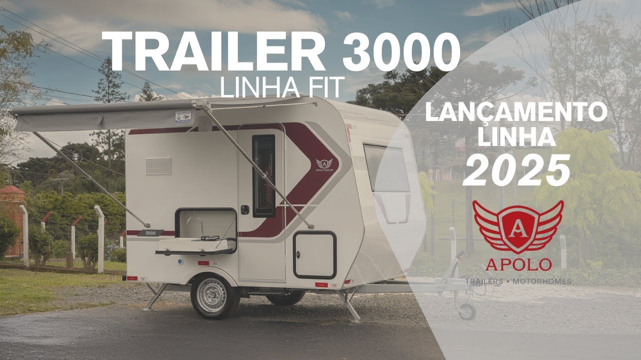 Apollo 3000 R&b Rv Trailer Apolo 3000 - Linha 2025 - YouTube