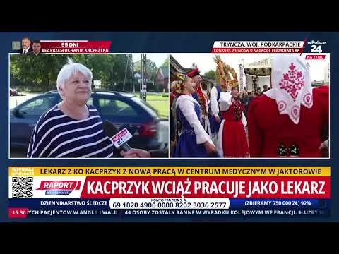 Kacprzyk is still working as a doctor