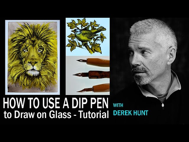 I was given a glass dip pen and OMG I wish I had known?! - KAREN CAMPBELL,  ARTIST