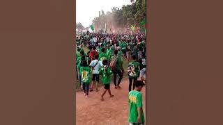 Detik-detik penyusup Aremania di kroyok Bonek di Jombang. PSId vs Persebaya . 12-05-2018