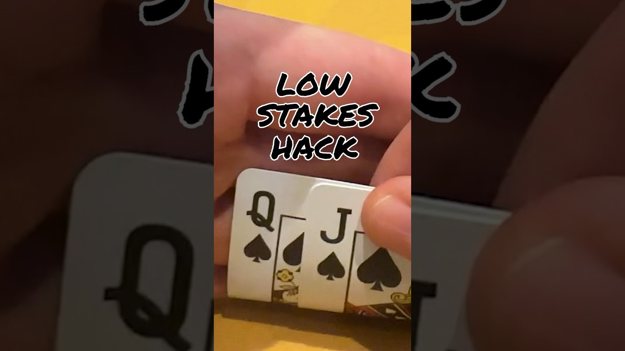 you’re leaving money on the table 💰 #poker #pokerhand #pokerhands