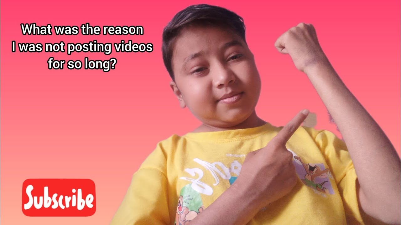What was the Reason I was not posting videos for so long ? - YouTube