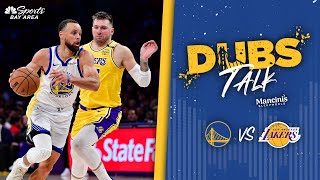 Steph Curry, Brandin Podziemski fuel Warriors' win vs. Lakers | Dubs Talk Live | NBC Sports Bay Area