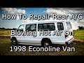 1998 Econoline Rear AC Repair