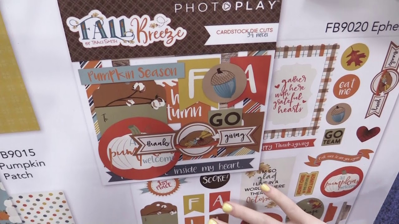 Fall Breeze Collection | Photo Play Paper scrapbooking tarjetas