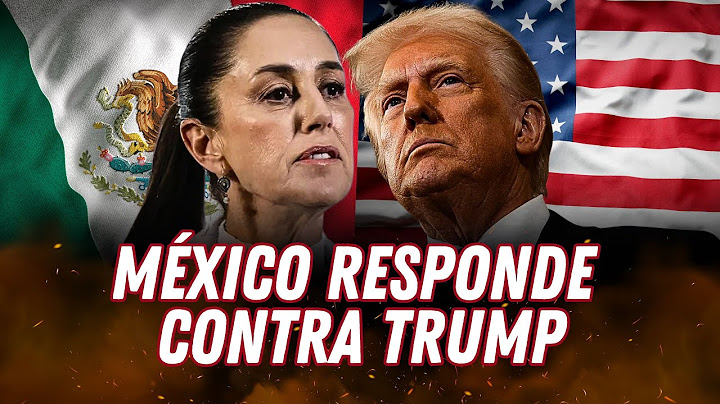 CLAUDIA SHEINBAUM responde a TRUMP y ordena ARANCELES contra PRODUCTOS de EE.UU. | Gestión