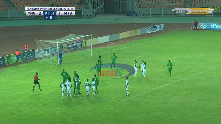 HIGHLIGHTS: YANGA SC 2-1 MTIBWA SUGAR (TPL 23/08/2018)