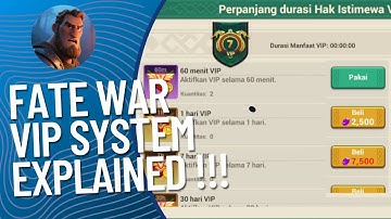 Fate War VIP System Explained – Is It Fair for F2P Players or Totally Pay-to-Win?