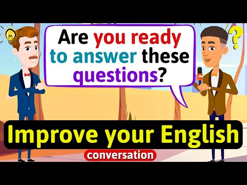 Improve English Speaking Skills (Questions in English) English Conversation Practice